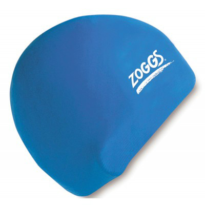 Zoggs silicone swim cap blue ZOGGS300771